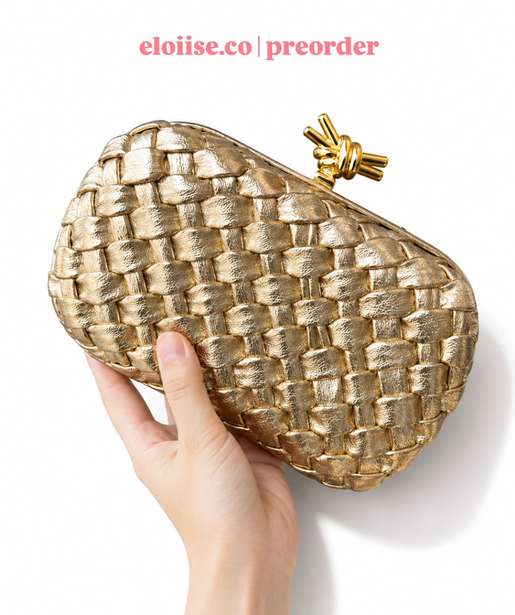 Dorée Clutch | Woven Knot Signature