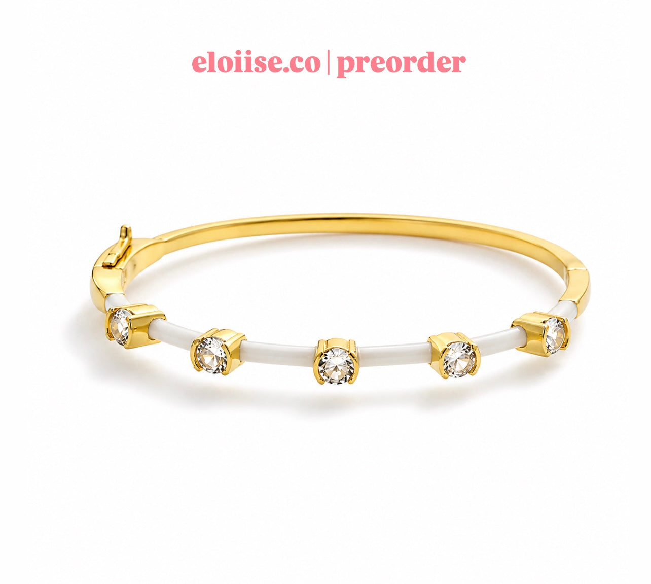 Glacé Bangle | Enamel Signature