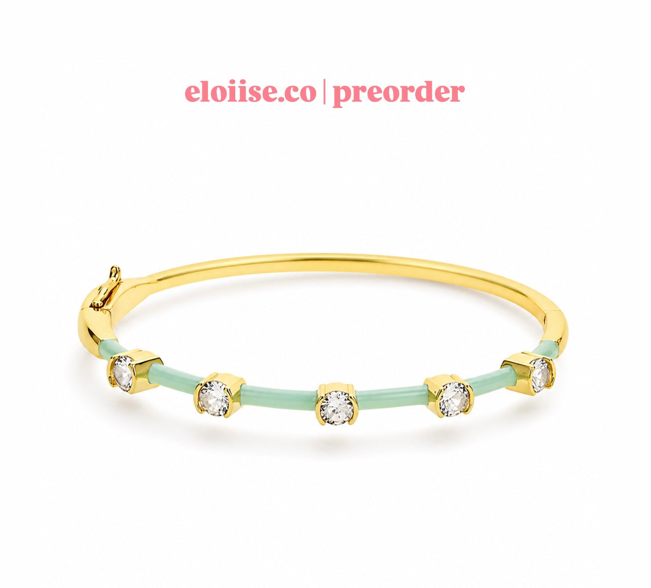 Glacé Bangle | Enamel Signature